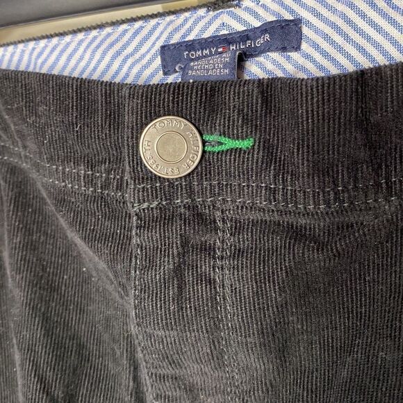 Tommy Hilfiger Black Corduroy Skirt - Picture 4 of 7